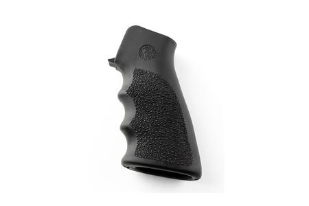 AR-15 / M16: OVERMOLDED RUBBER GRIP WITH FINGER GROOVES, BLACK