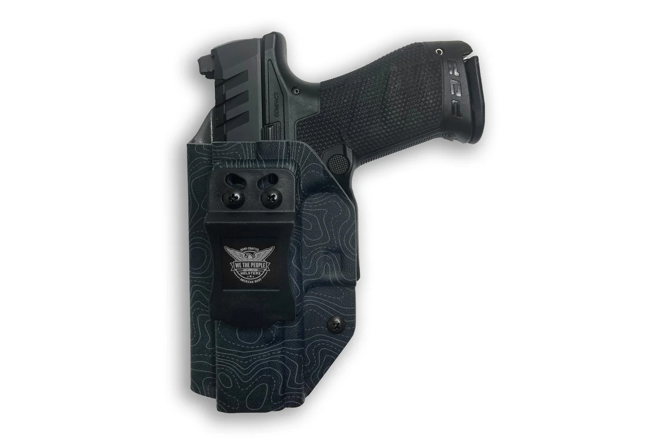 We The People Hellcat Gray, Topographic, We The People IWB Kydex Holster, LH