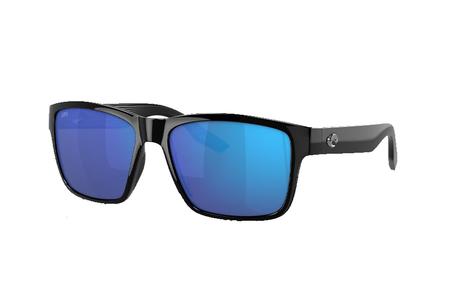 PAUNCH BLACK WITH BLUE MIRROR LENSES