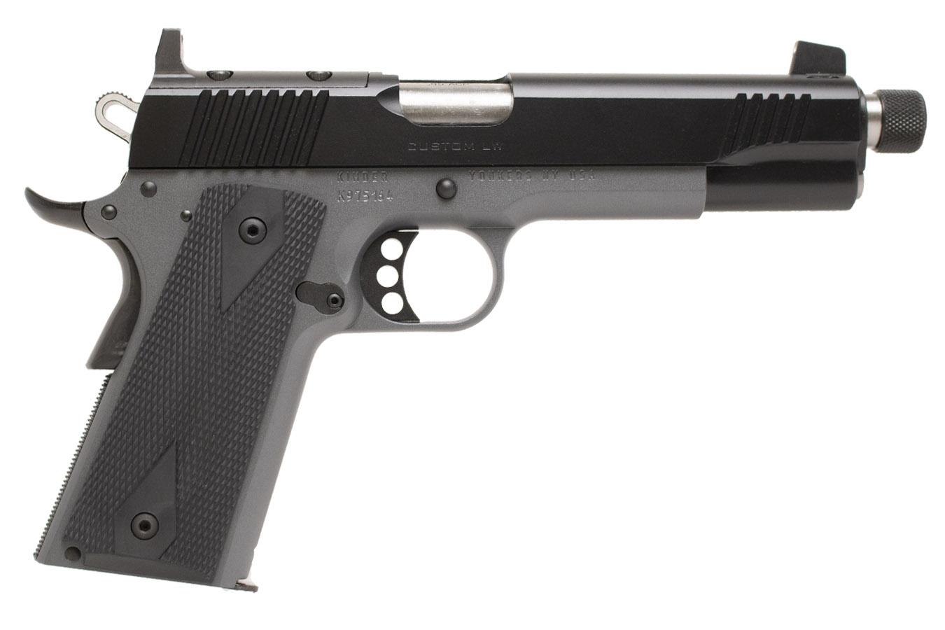 No. 18 Best Selling: KIMBER CUSTOM LW 45ACP SHADOW GHOST 1911 THREADED BARREL OPTIC READY