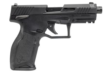 TAURUS TX22 22LR 4.1` BARREL BLACK/BLACK 1-16RND AND 1-22RND MAG