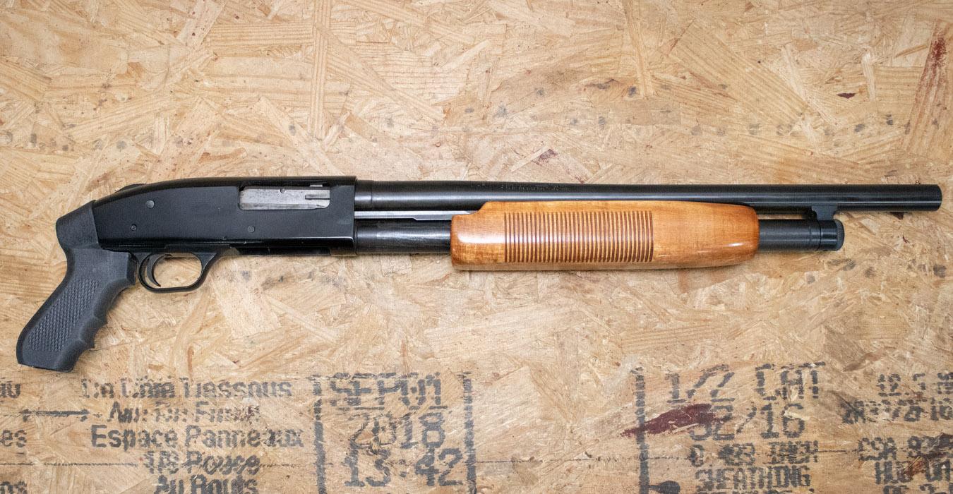 Mossberg 500AT 12-Gauge Police Trade-In Shotgun with Pistol Grip