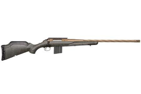 RUGER AMERICAN PREDATOR II 22ARC 22 BURNT BRONZE BARREL GREEN SPLATTER STOCK