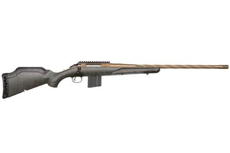 AMERICAN PREDITOR II 22ARC 22` BURNT BRONZE BARREL GREEN SPLATTER STOCK