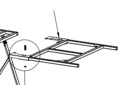 6X8 BLIND SUPPORT BRACKET