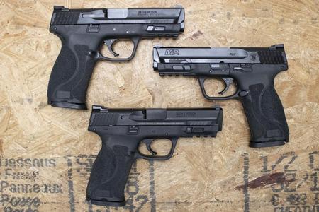 SMITH AND WESSON MP9 M2.0 9MM POLICE TRADE VERY GOOD NIGHT SIGHTS