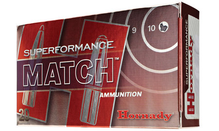 HORNADY 308 Win 168 gr A-Max Superformance Match 20/Box