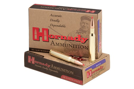 HORNADY 30-06 Springfield 168 gr A-Max Match M1 Garand 20/Box