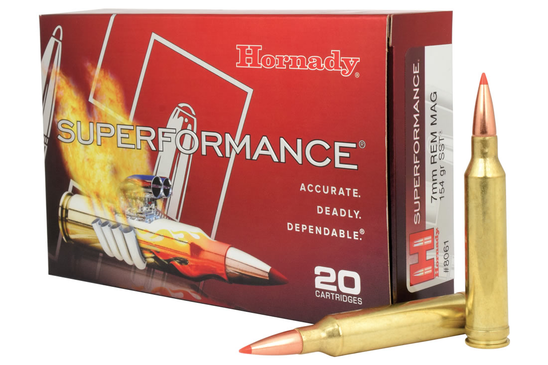 HORNADY 7MM REM MAG 154 GR SST SUPERFORMANCE