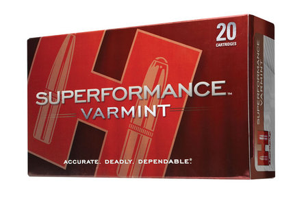 HORNADY 22-250 Rem 50 gr V-Max Superformance Varmint 20/Box