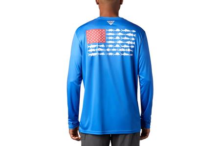 TERMINAL TACKLE PFG FISH FLAG LS TEE