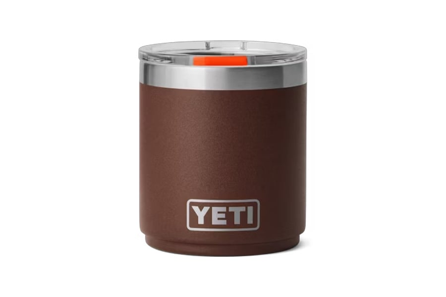 Yeti Coolers Rambler 10 oz Stackable Lowball with MagSlider Lid - Wetlands Brown