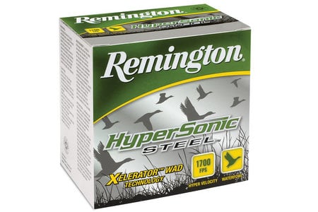 REMINGTON 12 Gauge 3 1/2 in. 1 3/8 oz. #2 Shot HyperSonic Steel 25/Box