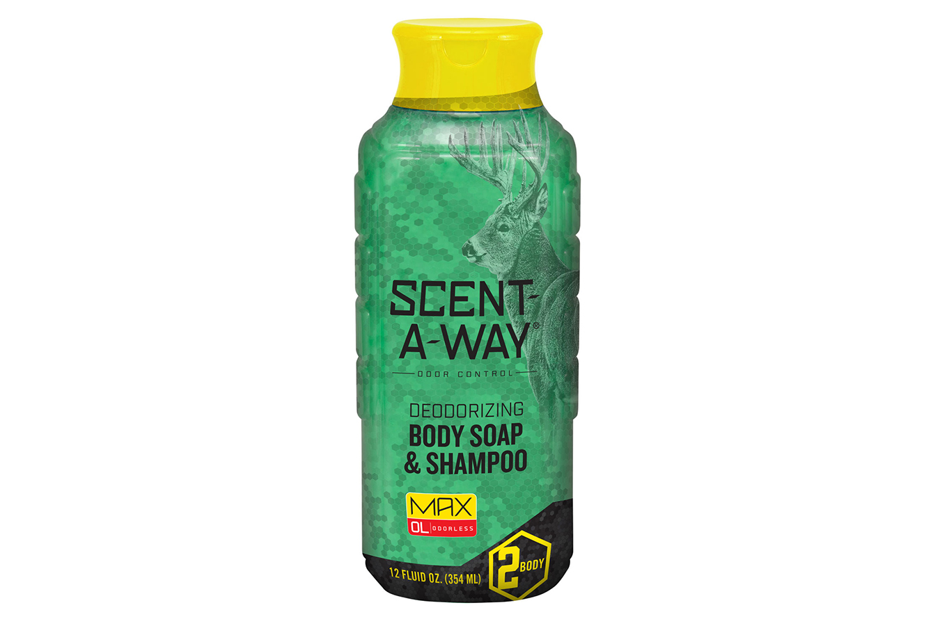 Hunters Specialties Max Green Soap Odor Eliminator Odorless Scent Vegetable Proteins 12 oz Liquid