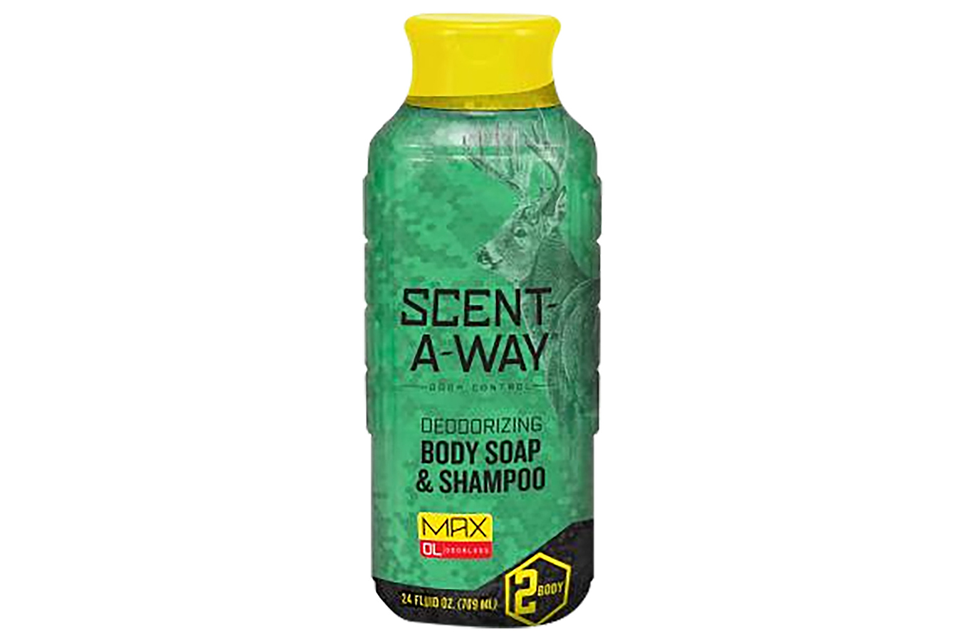 Hunters Specialties Max Green Soap Odor Eliminator Odorless Scent Vegetable Proteins 24 oz Liquid