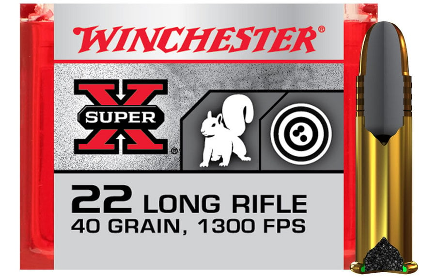 WINCHESTER AMMO 22 LR 40 GR CPRN SUPER-X