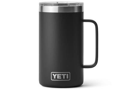 YETI Rambler 24 oz Black Mug with MagSlider Lid exclusive deals