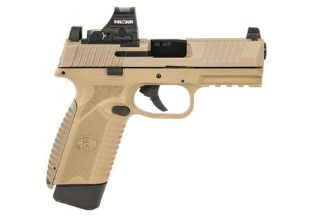 FNH 545 MRD 45 ACP FDE 2X15 W/HOLOSUN 407C