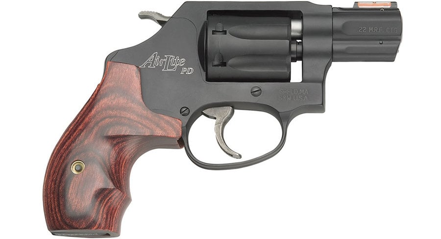 SMITH AND WESSON 351PD 22MAG W/ HI-VIZ FIBER OPTIC SIGHT