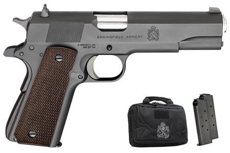SPRINGFIELD DEFEND YOUR LEGACY SERIES 1911 MILSPEC 45 AUTO PISTOL PACKAGE