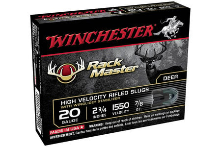 WINCHESTER AMMO 20 Ga 2-3/4 in 7/8 oz Rackmaster 5/Box