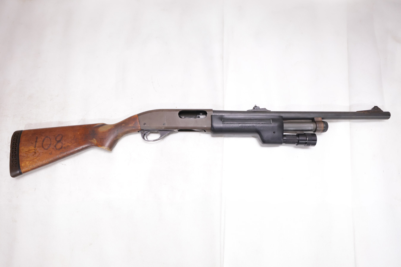 Remington 870 Wingmaster 12-Gauge Police Trade-in Pump Action Shotgun