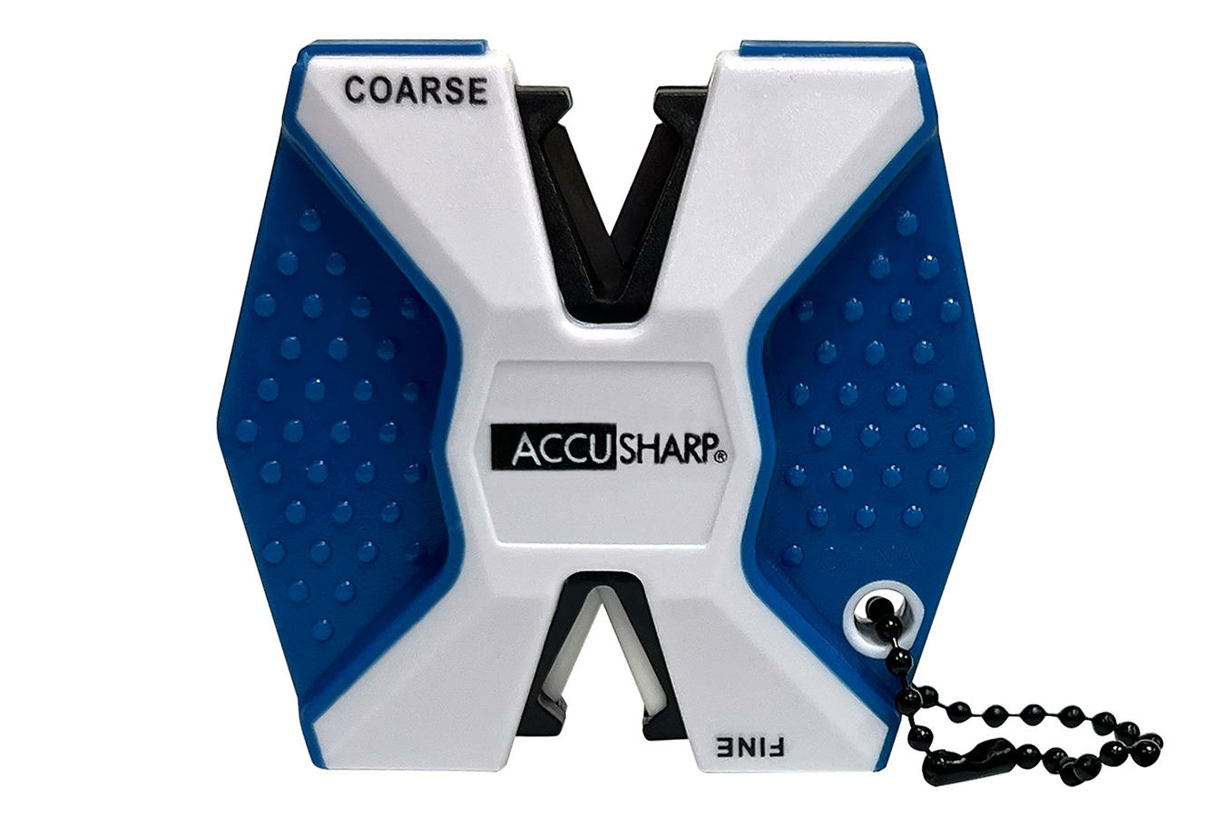 Accusharp 2-Step Knife Sharpener Hand Held Diamond Tungsten Carbide Sharpener