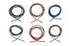 ATWOOD 4 NYLON, 1 WAXED JUTE, 1 KEVLAR 110 LB, 1 DYNEEMA 160 LB, 1 FISHING LINE 10 LB 4