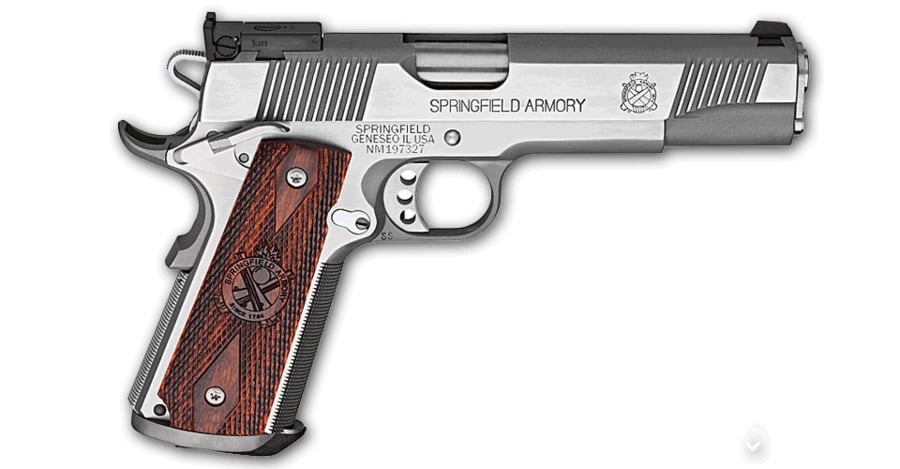 SPRINGFIELD TROPHY MATCH 45ACP COMPETITION STAINLESS