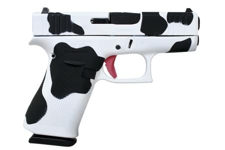 GLOCK 43X 9MM 3.41` BARREL COW CERAKOTE