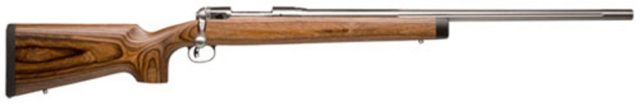 Savage BVSS 12 308 Winchester Bolt Action Rifle With Satin Brown Furniture 