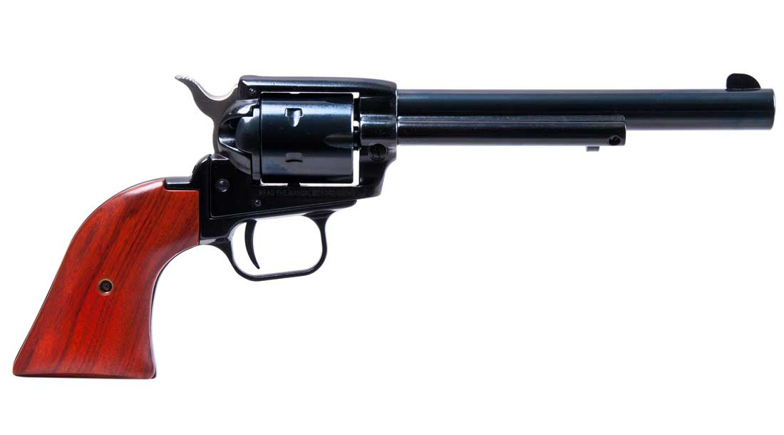 No. 2 Best Selling: HERITAGE ROUGH RIDER 22CAL 6 INCH REVOLVER