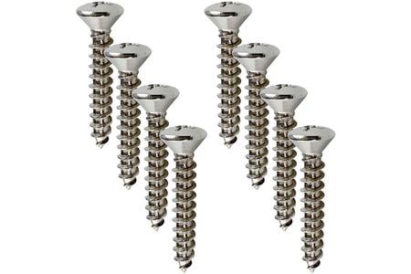 SS OVAL HEAD TAPPING PHILLIPS HEAD #12 X 1IN