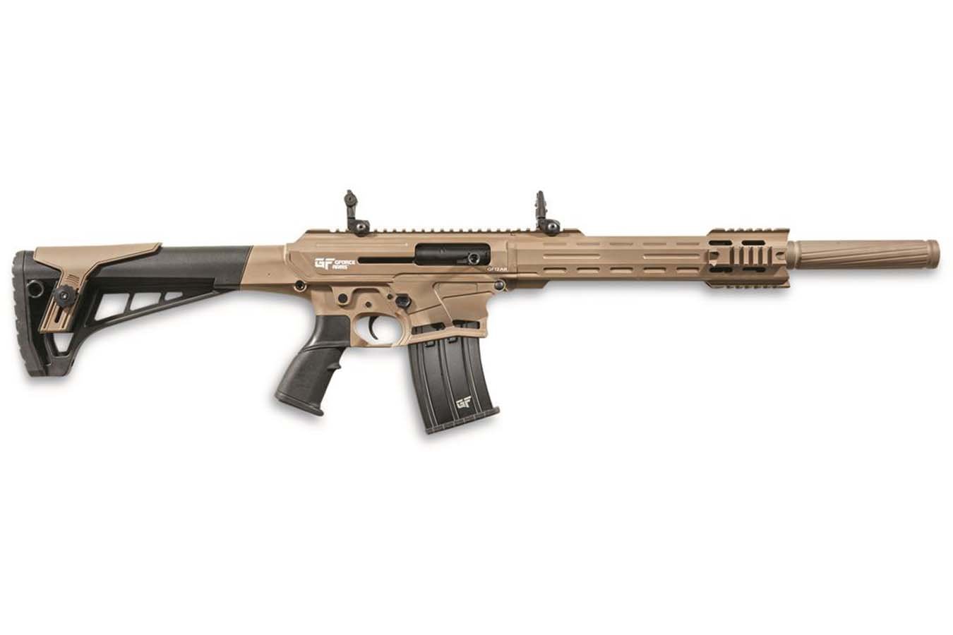 No. 2 Best Selling: GFORCE ARMS GF-12AR 12 GA 18.5` 5+1 FDE