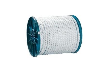 TWIST NYLON ROPE WHITE 3/8 INCH BULK