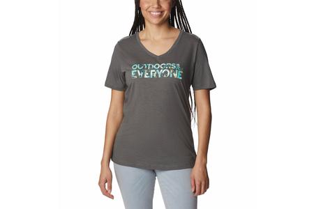 BLUEBIRD DAY RELAXED V NECK TEE
