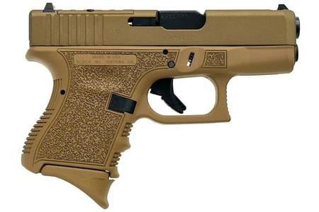 GLOCK 28XC MOS 380 ACP SHARK COAST TACTICAL FDE