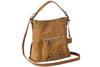 BULLDOG HOBO SHOULDER BAG WITH HOLSTER COGNAC