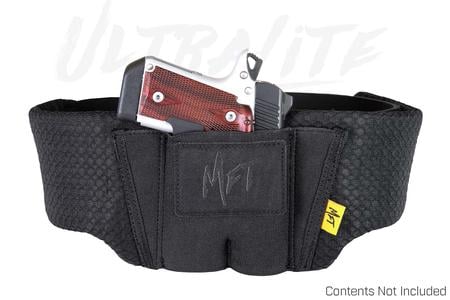 MISSION FIRST TACTICAL ULTRALITE BELLY BAND SIZE 26`-52` BLACK 3D SPACER AMBIDEXTROUS