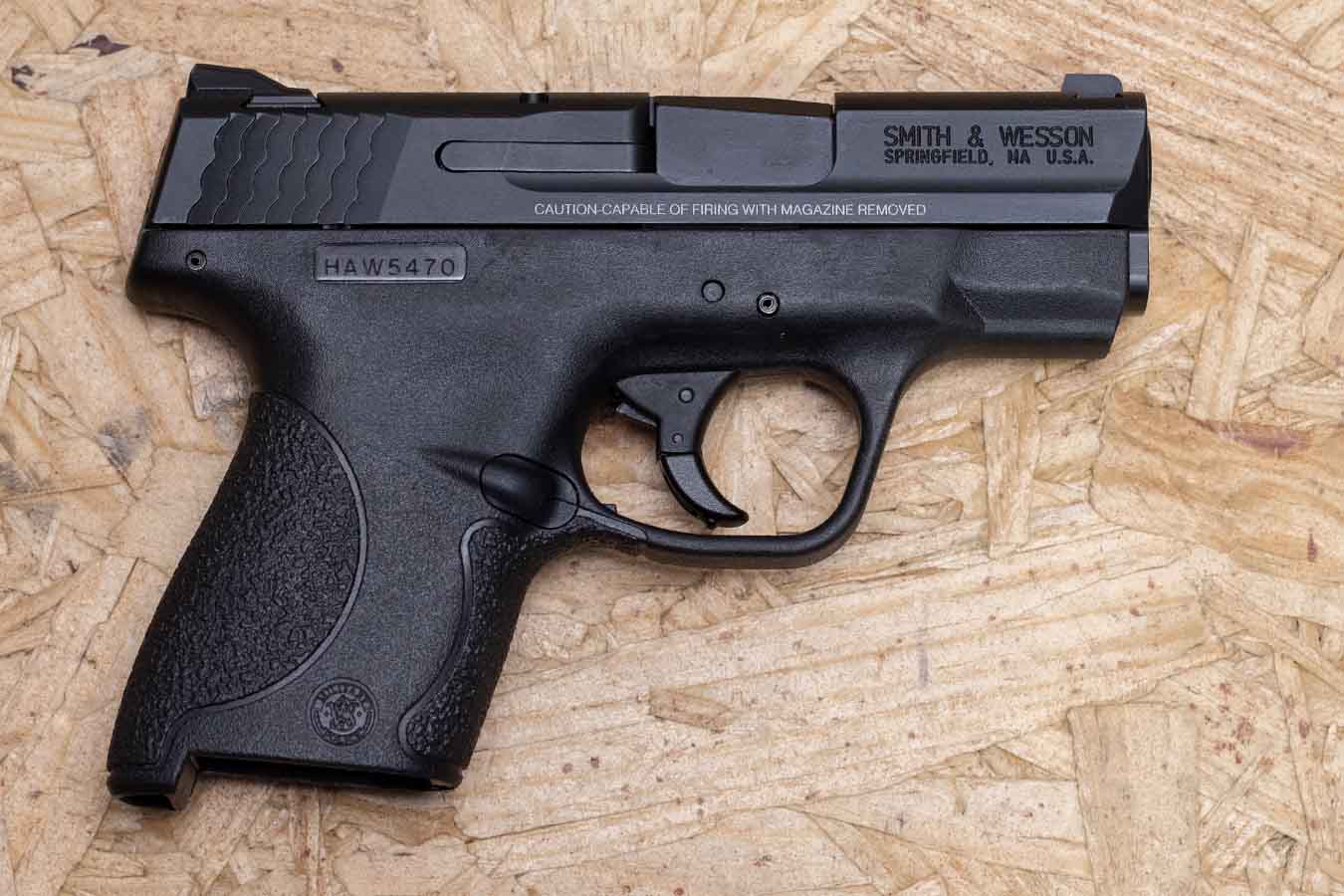 Smith & Wesson M&P9 Shield 9mm Police Trade-In Pistol (Magazine Not Included)