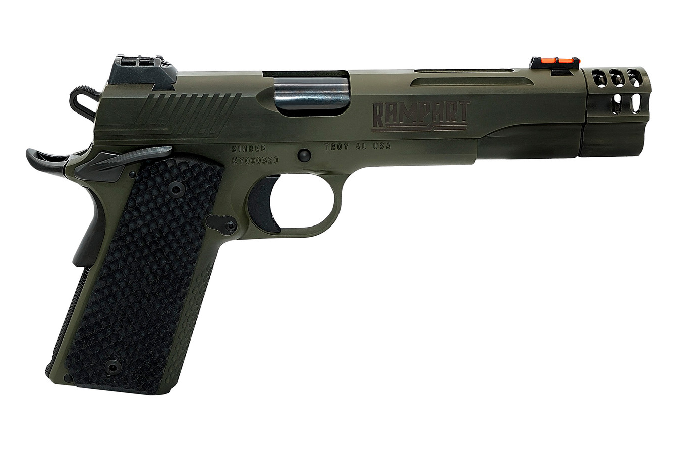 No. 20 Best Selling: KIMBER RAMPART 10MM OD GREEN COMP 1X8 MAG