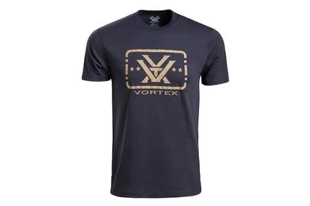 Vortex Apparel Mens Trigger Press T-Shirt - Polar Night exclusive deals