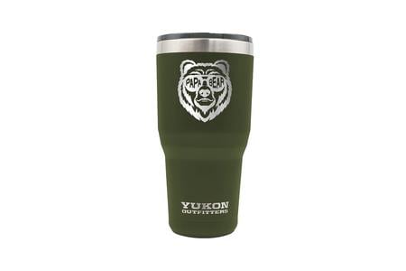 Yukon Outfitters Freedom Tumbler 30oz Papa Bear Shades - Olive Drab exclusive deals