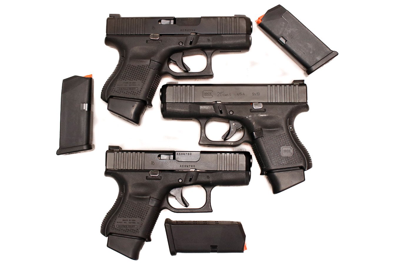 No. 8 Best Selling: GLOCK 26GEN5 9MM POLICE TRADE-IN (GOOD) CONDITION