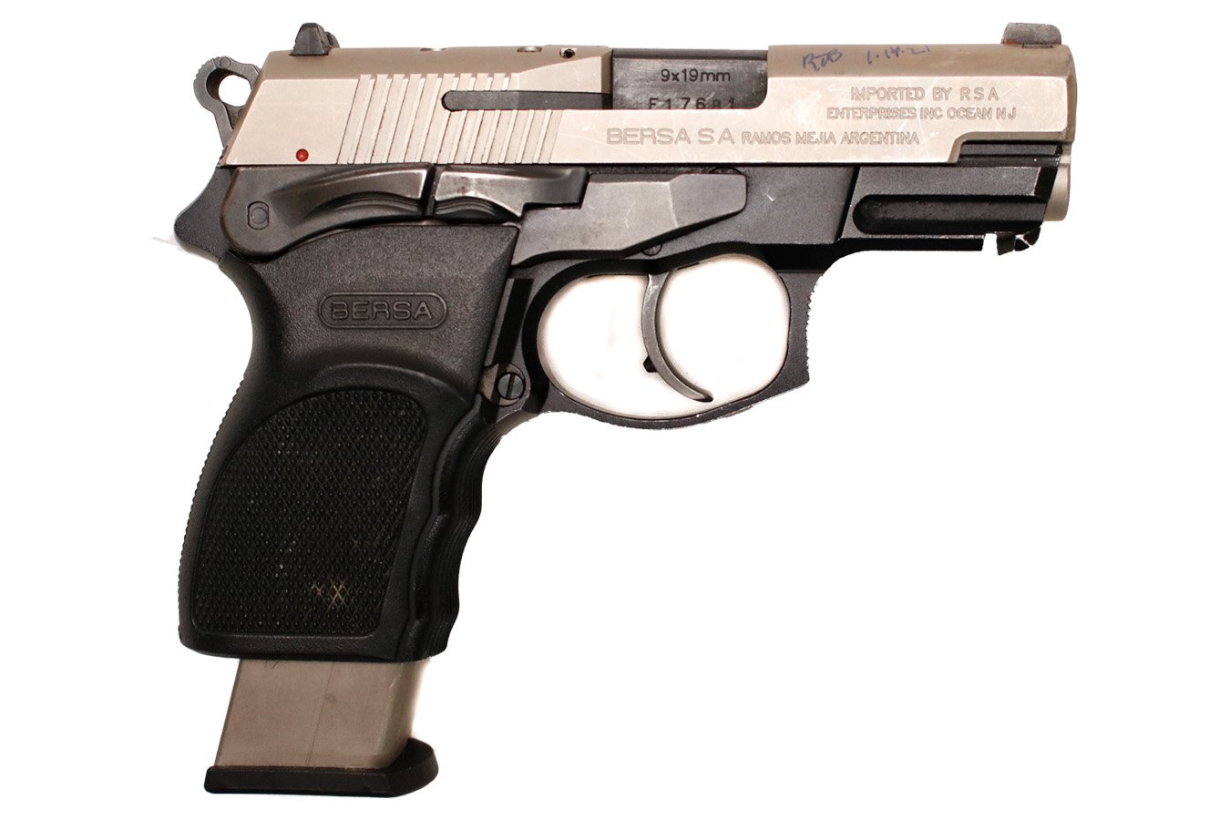 Bersa Thunder 9 Compact Pro 9mm Police Trade-In Pistol