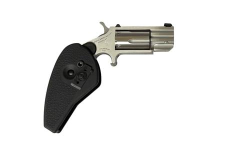 NORTH AMERICAN ARMS NAA PUG WITH HOLSTER GRIP 1 IN BARREL STAINLESS