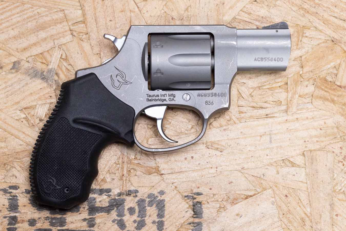 Taurus 856 38 Special Police Trade-In Revolver with Stainless Finish