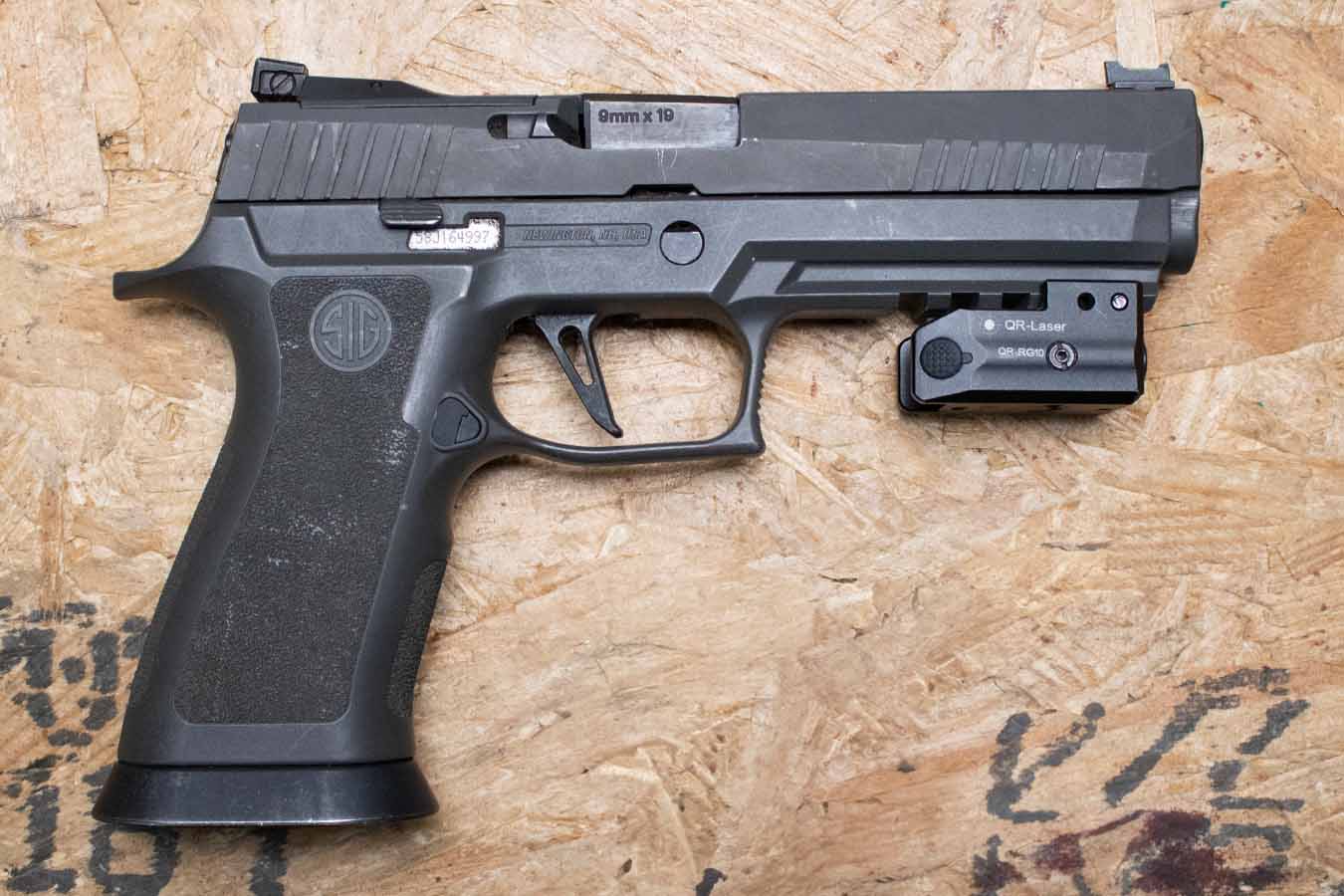 Sig Sauer P320 X-Five 9mm Police Trade-In Pistol with Laser