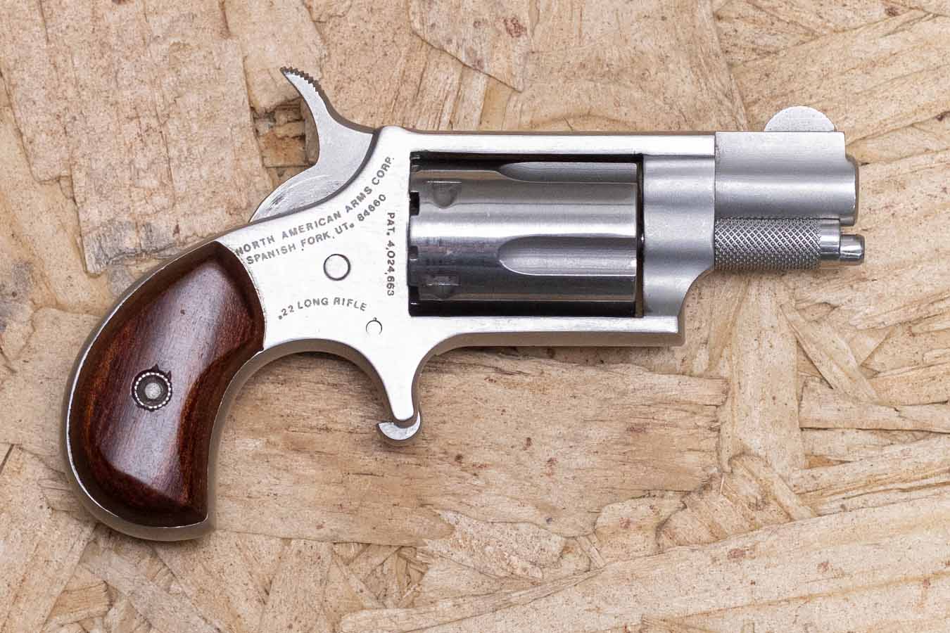 North American Arms Mini 22LR Police Trade-In Revolver Single-Action