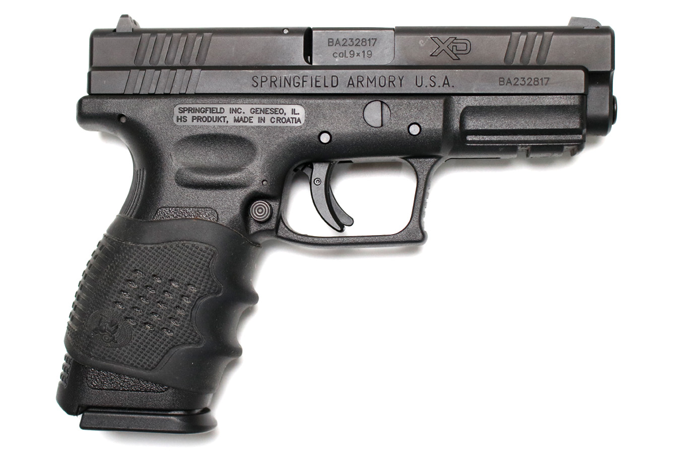 Springfield XD-9 9mm Police Trade-In Pistol